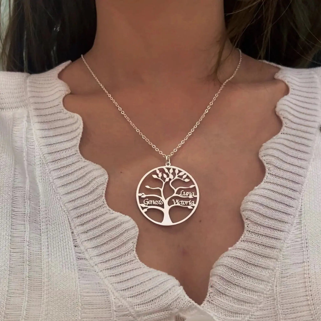 Tree of Life Necklace - Bohemian Necklace-2