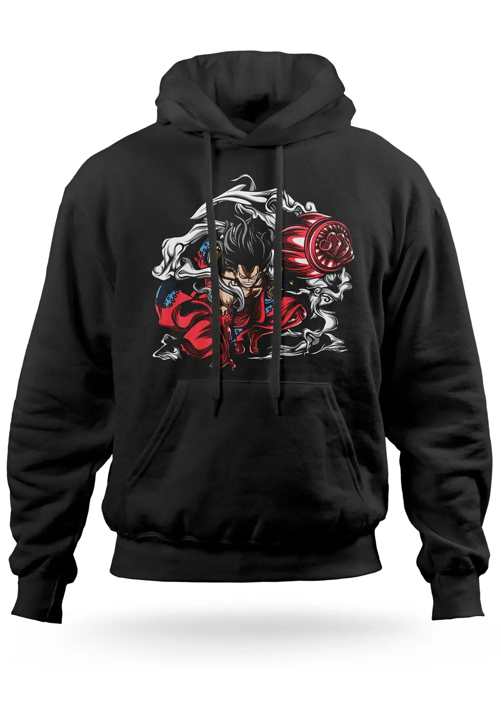 Felpa con Cappuccio Monkey D Luffy Rubber Gear 4 Snakeman-0