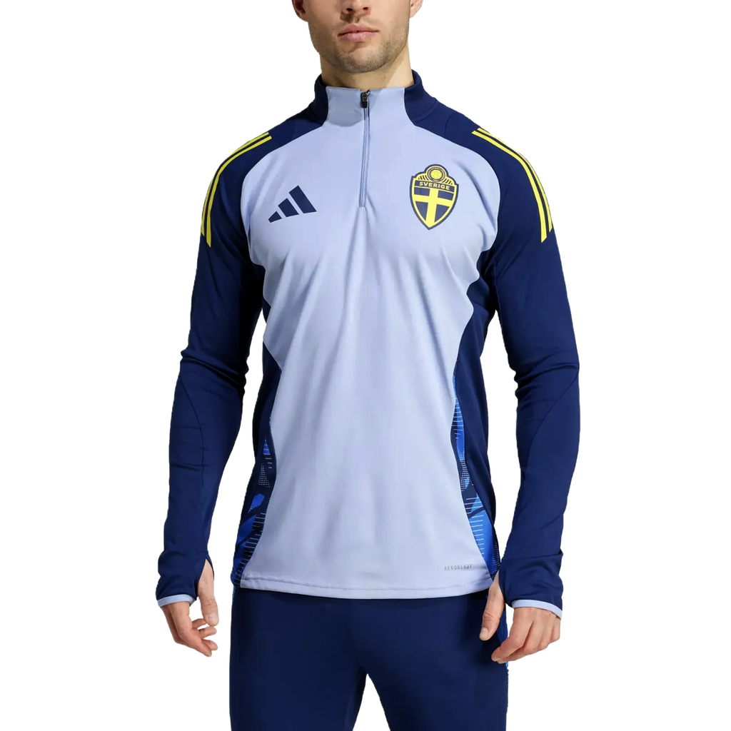 Sweden training technical soccer tracksuit 2024/25 - Adidas-1