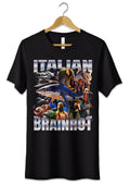 T-Shirt Maglietta Italian Brainrot Superstar-0